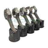 22860755 Genuine Volvo Connecting Rod W/ Piston Set Of 5 - Connecting Rods