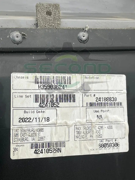 24188830 Genuine Mack Interior Door Panel - Doors