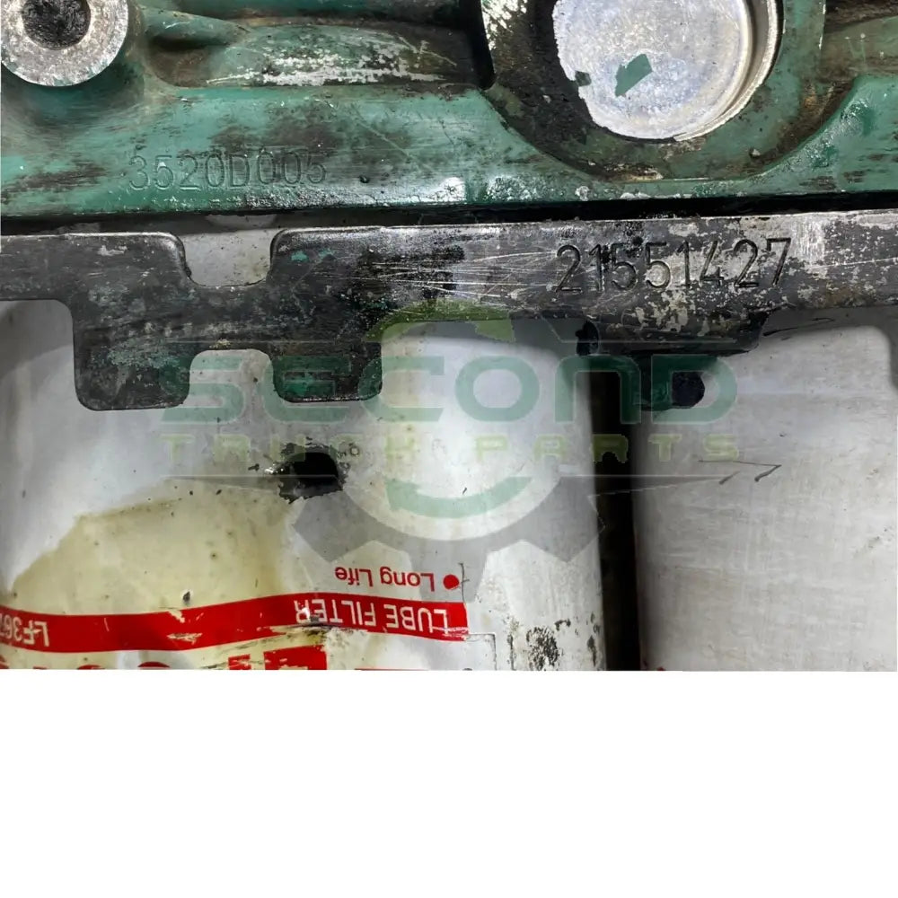 2A02W029 Genuine Volvo Oil Filter Housing - Oil Filter Housings