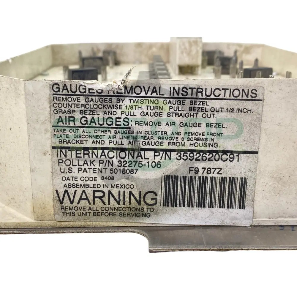 32275-106 Genuine International Gauge Panel Instrument Cluster - Instrument Clusters
