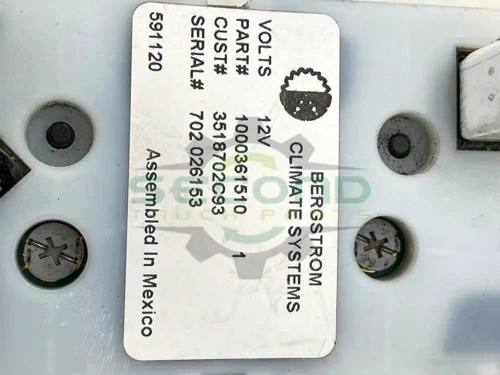3518702C91 Genuine Kenworth Heater A/C Temp Controls - Other Truck Parts