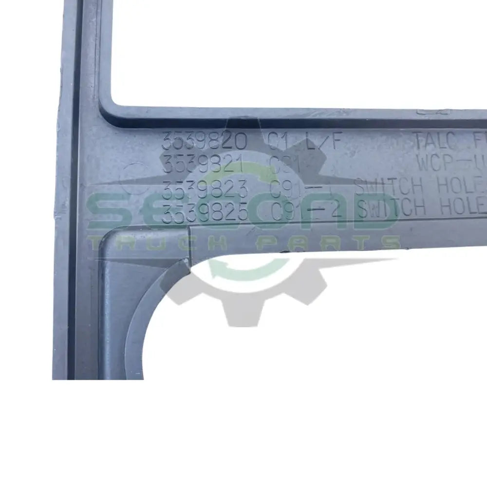 3539821C91 Genuine International Left Cover Instrument Panel Lower Black - Second Truck Parts