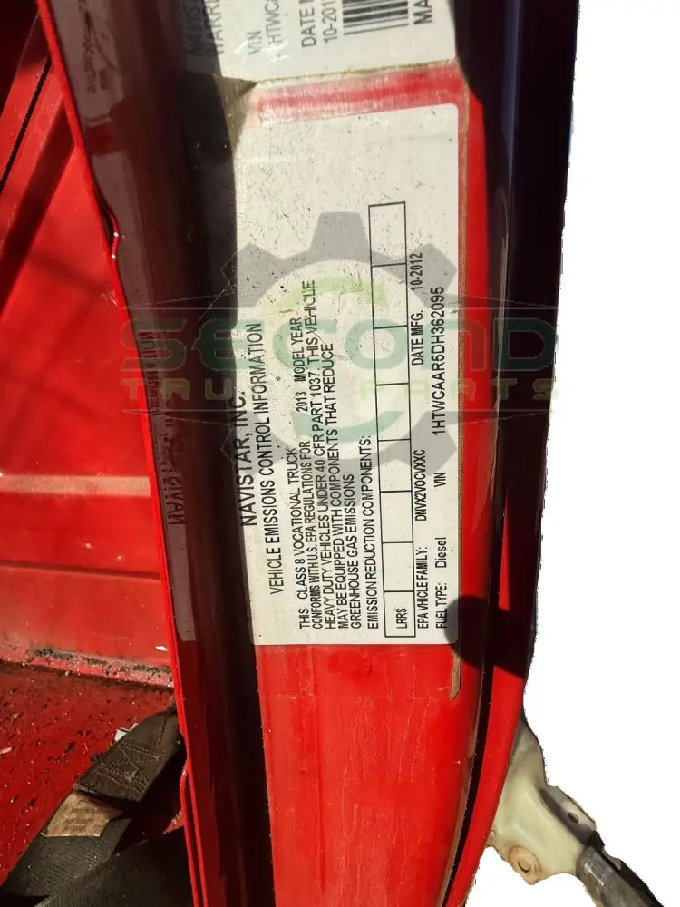 362095 Genuine International Red Cab 7400 SBA 4x2 - Cabs