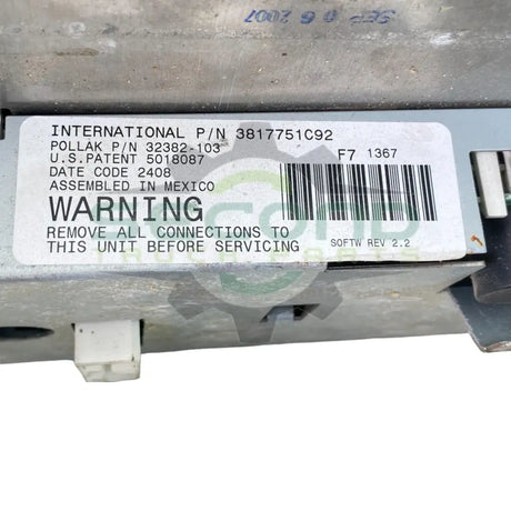 3817751C92 Genuine International Instrument Cluster - Second Truck Parts