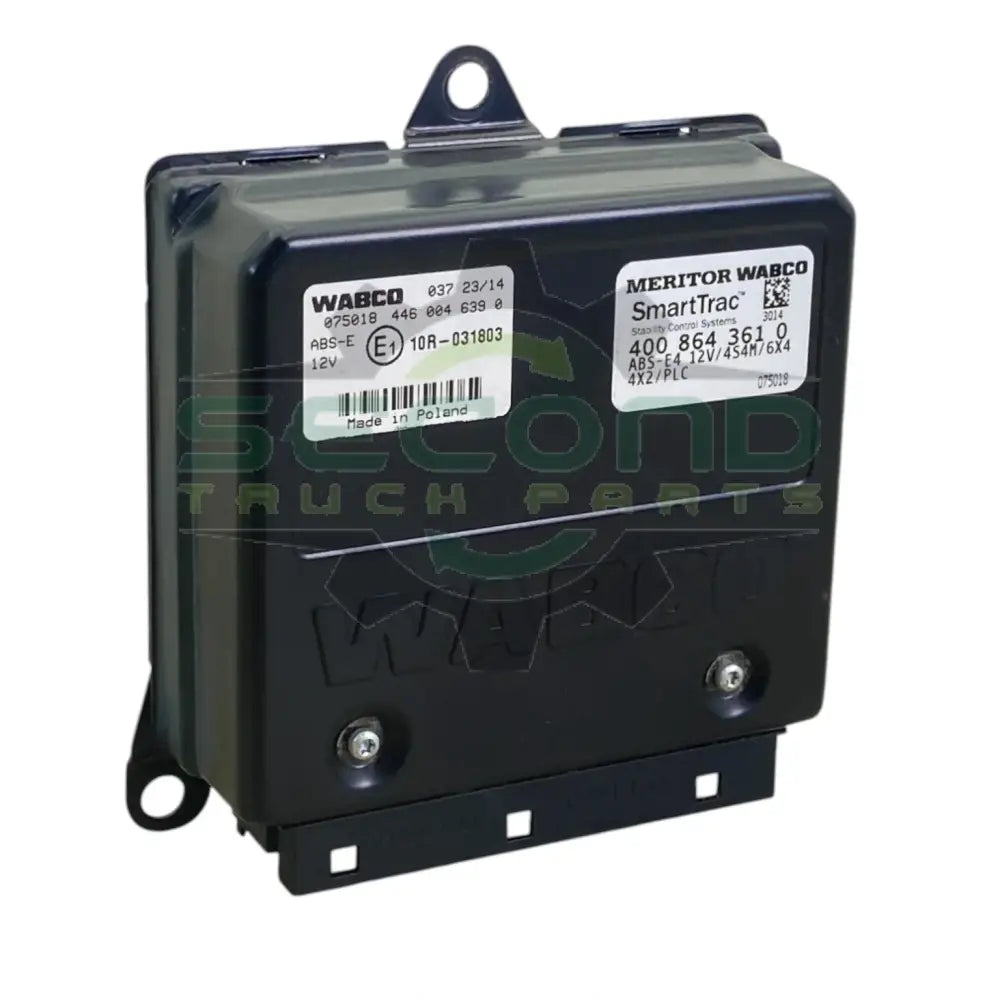 4008643610 Genuine Wabco ECU Electronic Control Unit PABS E4C 12V 4S4M - Second Truck Parts