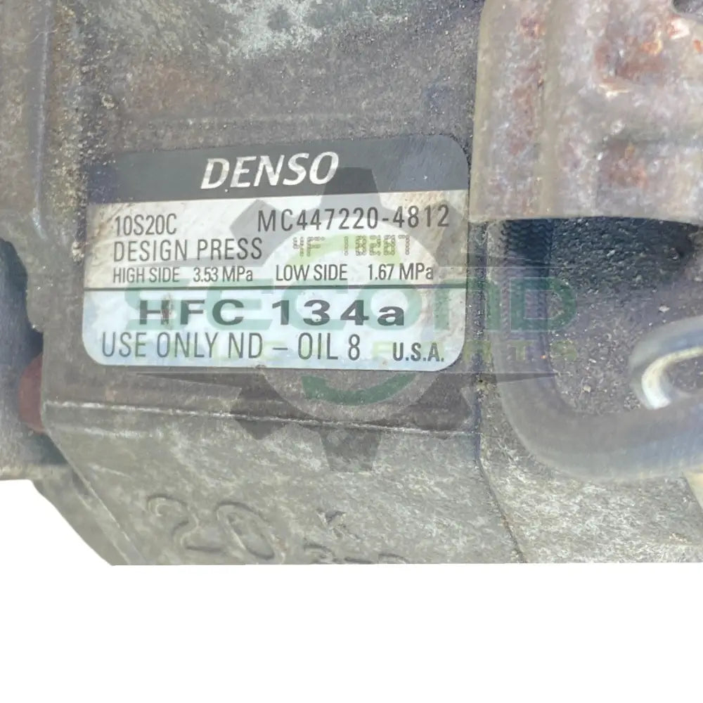 4472204812. MC447220-4812 Genuine Denso A/C Compressor - A/C Compressors