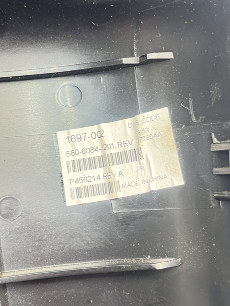 S60-6084-1201 Genuine Peterbilt Steering Column Cover