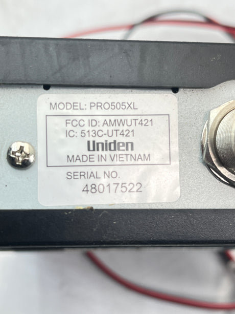 PRO505XL Genuine Uniden Pro Series 40 Channel CB Radio Mobile
