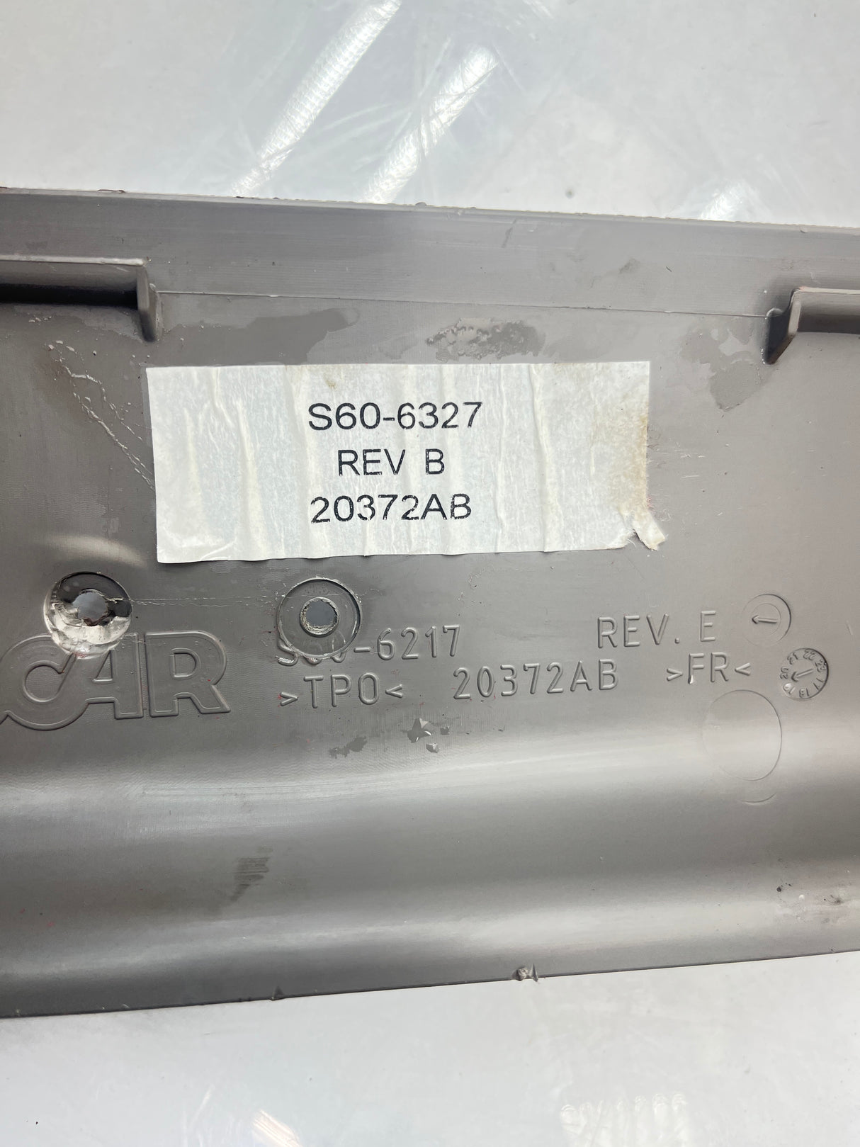 S60-6217 Genuine Paccar Right Trim-A Pillar