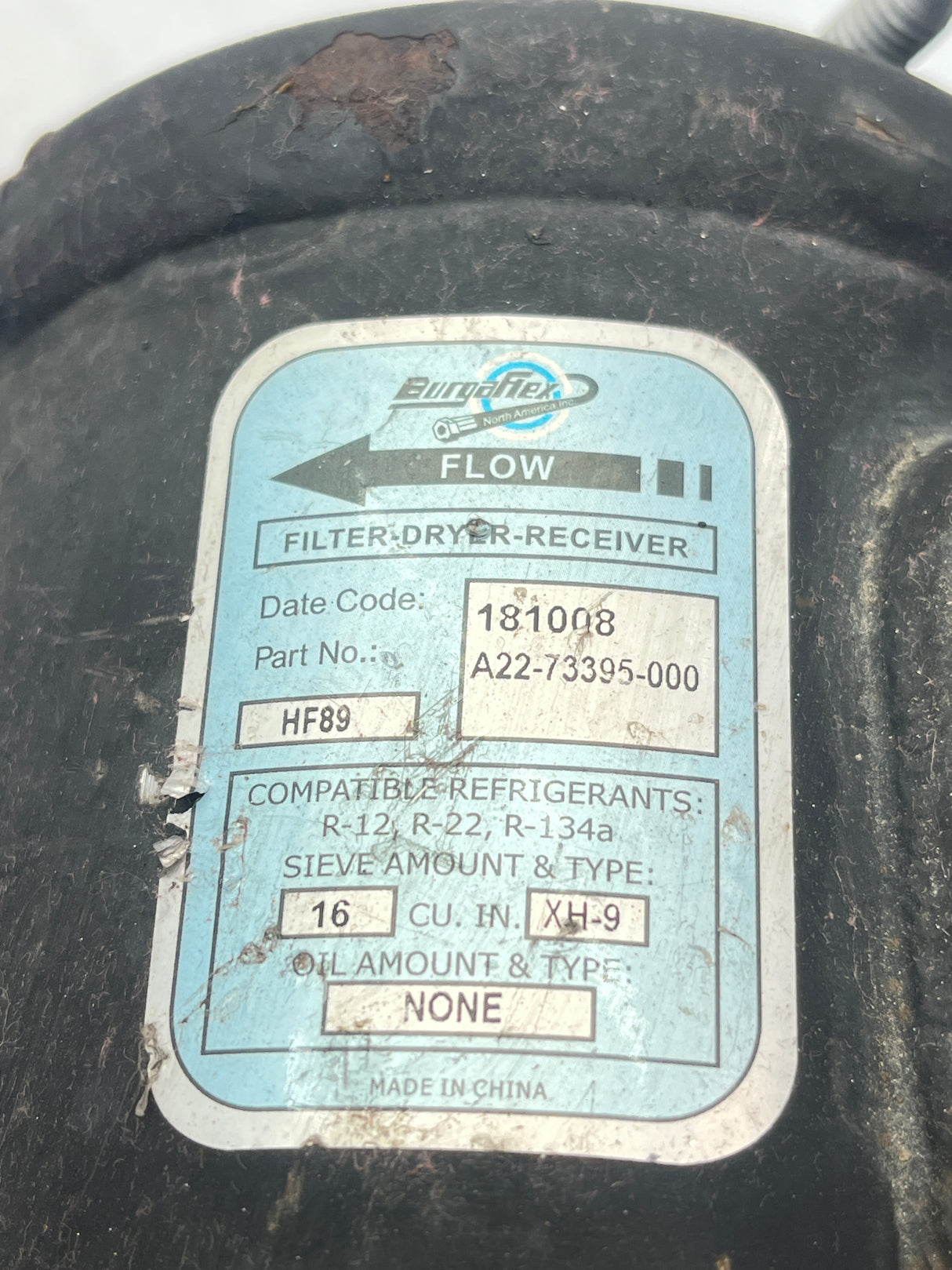 A22-73395-000 Genuine Freightliner Air Conditioning Receiver Drier