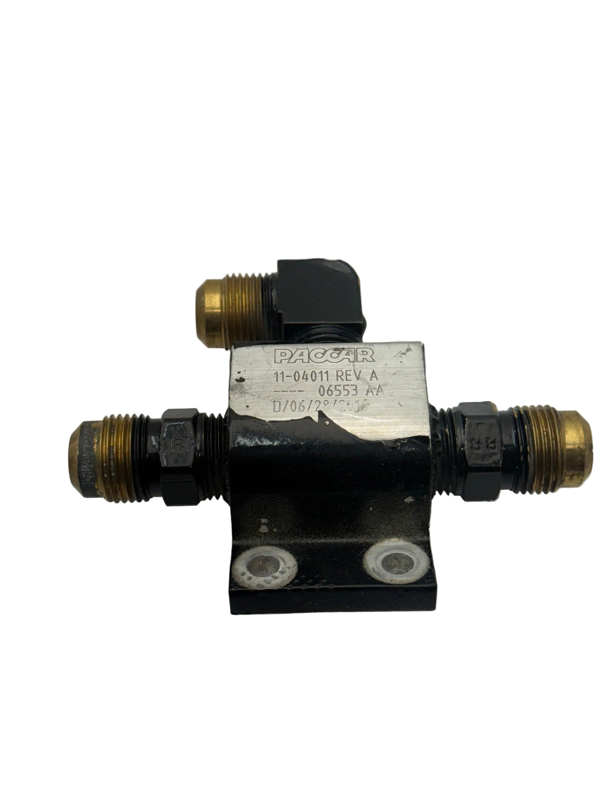 RHD-1711 Genuine Peterbilt Aluminum Fuel Supply Tee