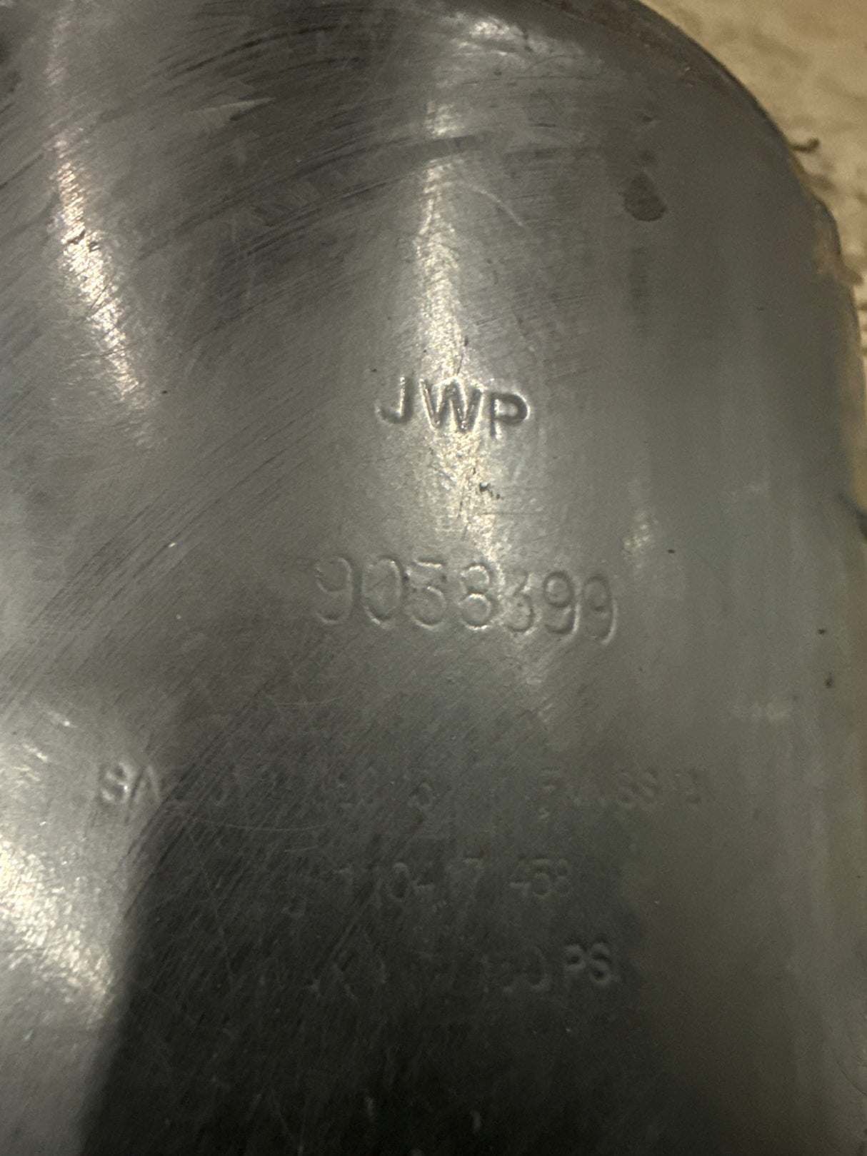 WWS 04-9038399 Genuine Western Star Steel Air Tank Reservoir 2770