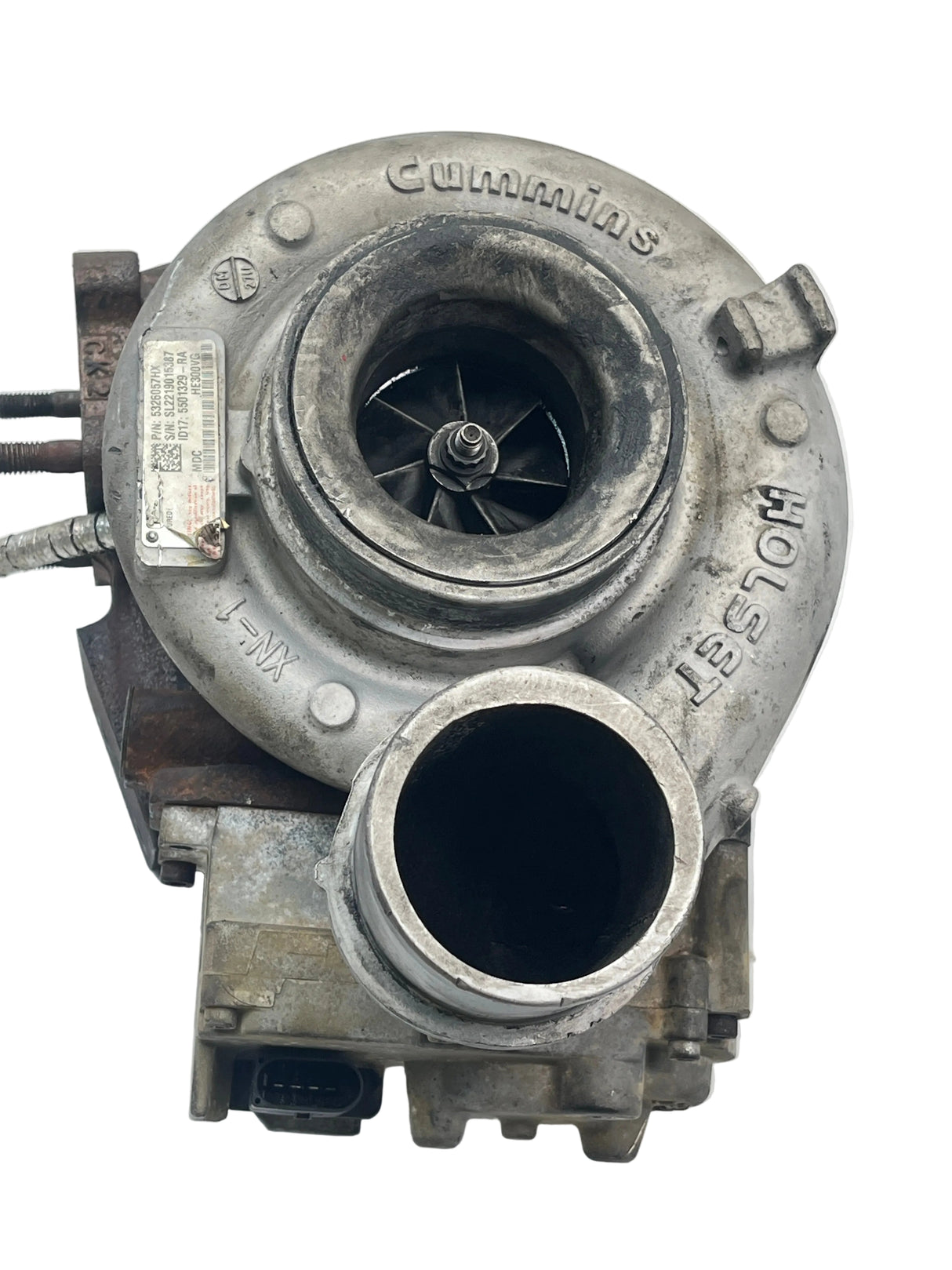 5326057HX Genuine Cummins Turbocharger With Actuator HE300VG