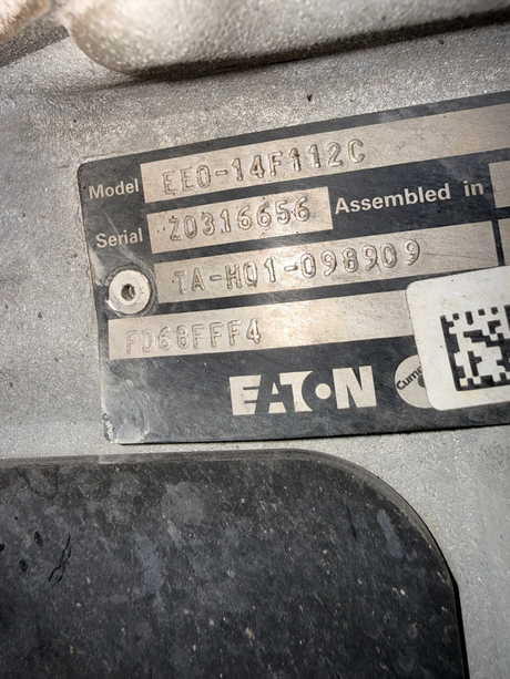 EEO-14F112C Genuine Eaton Transmission