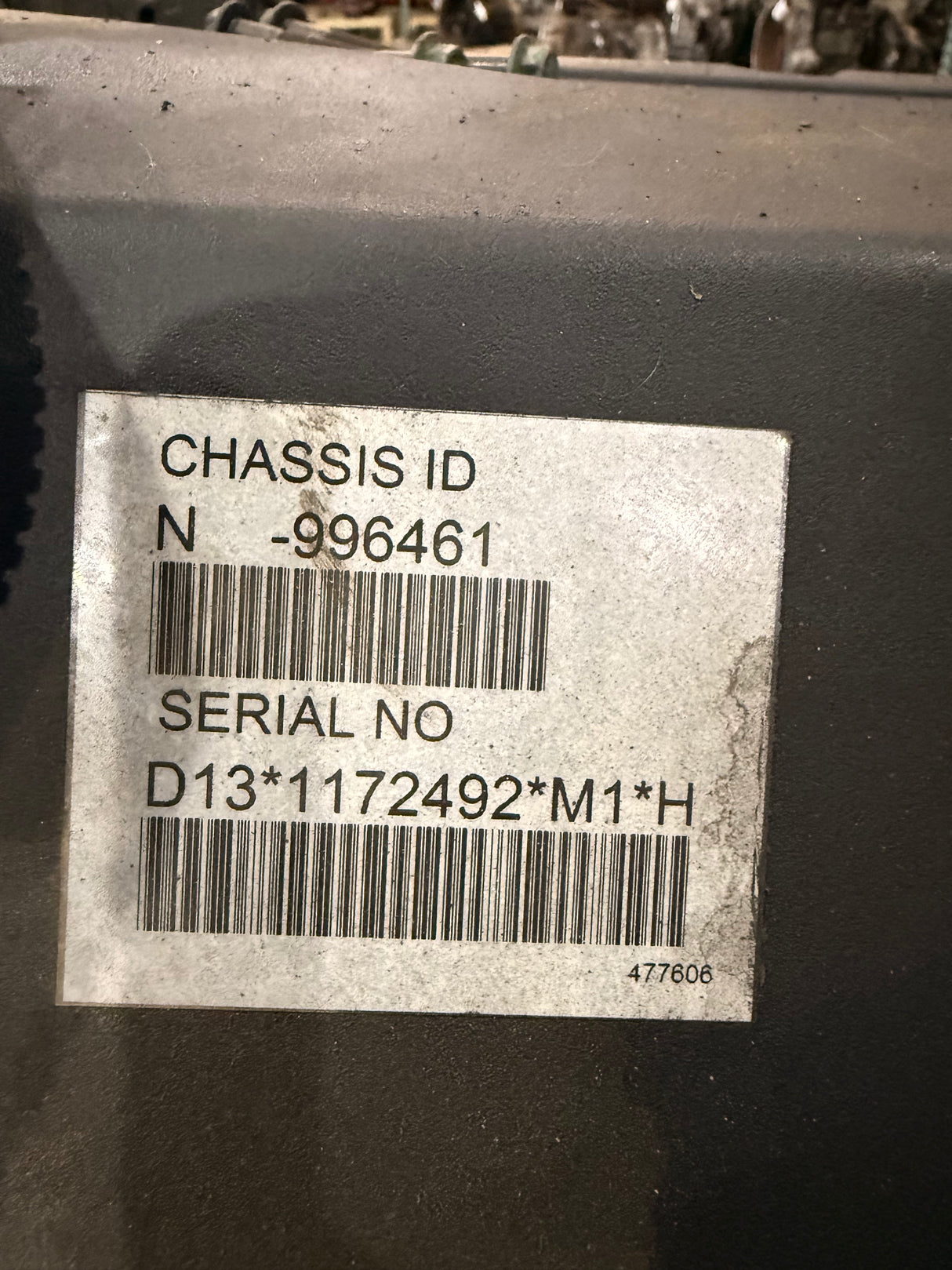 D13M-405 Genuine Volvo Engine Assembly - Second Truck Parts