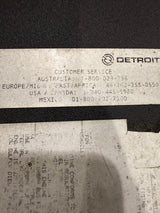 Genuine Detroit Diesel Engine DD13 - Second Truck Parts