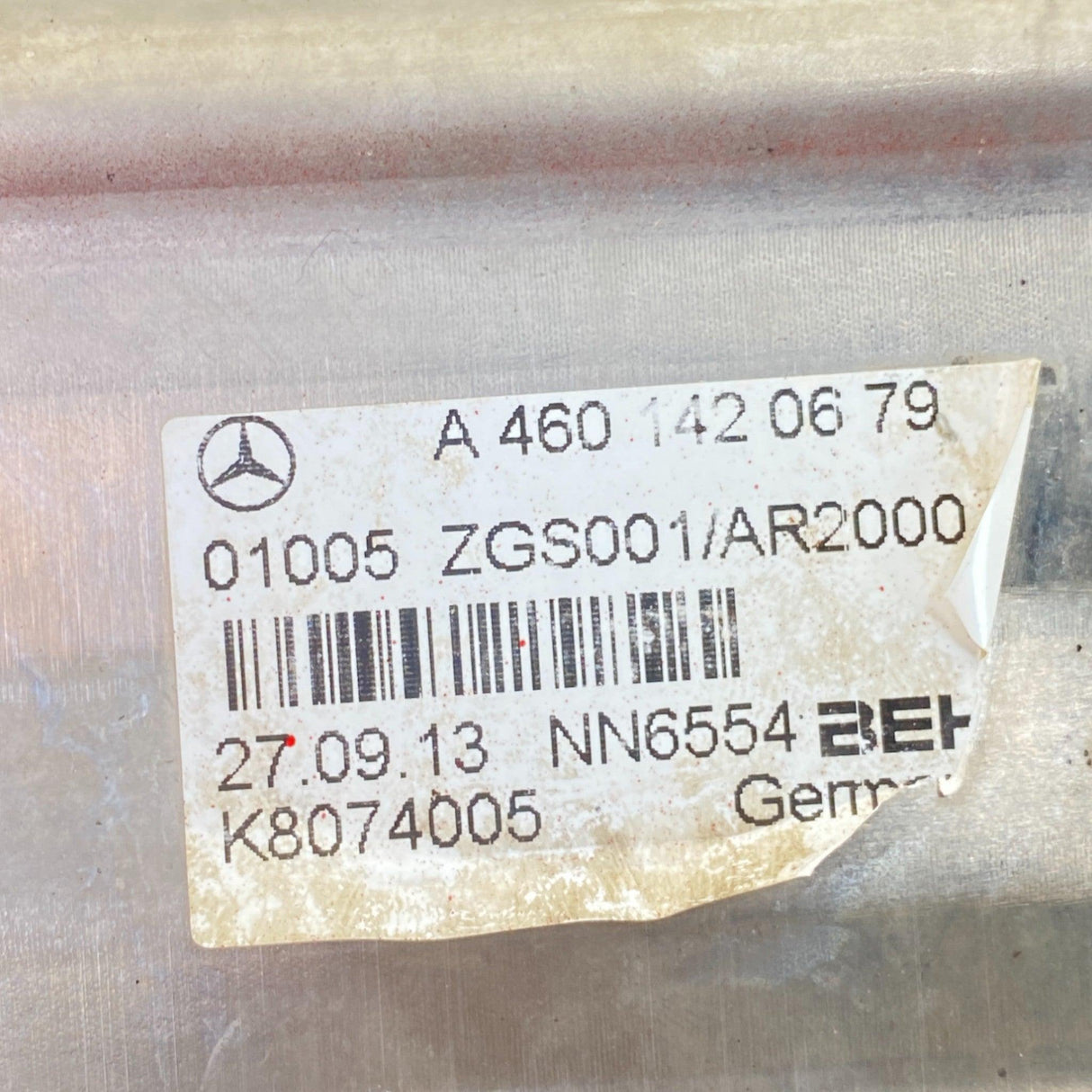 4601420379 Genuine Detroit Diesel EGR Exhaust Gas Recirculation Cooler