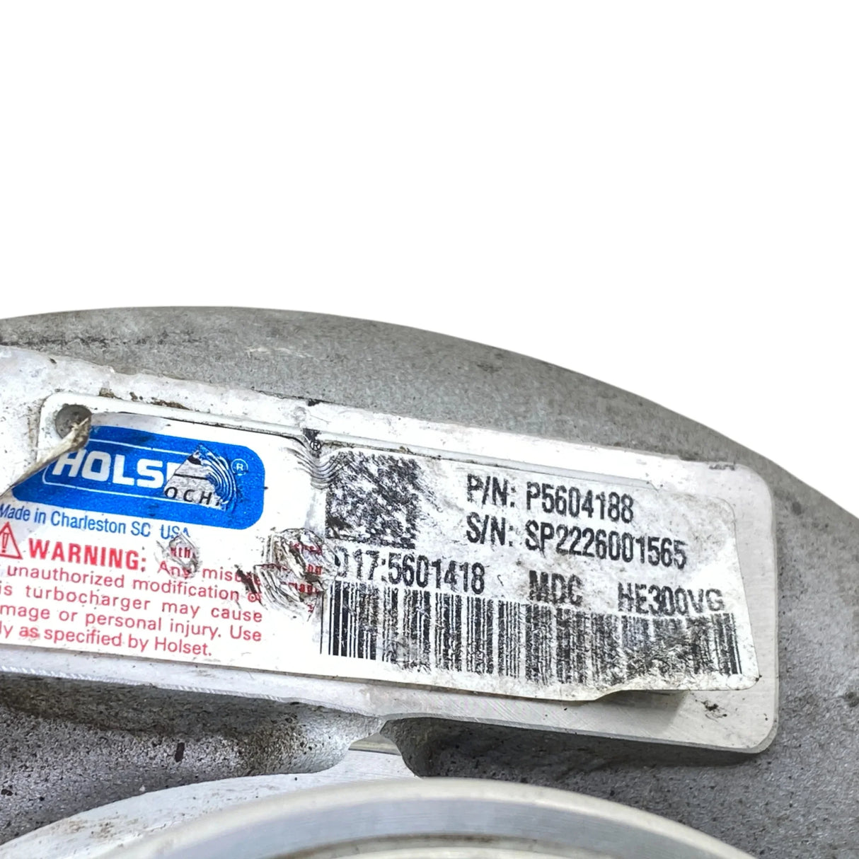 5604188 Genuine Cummins Turbocharger HE300VG