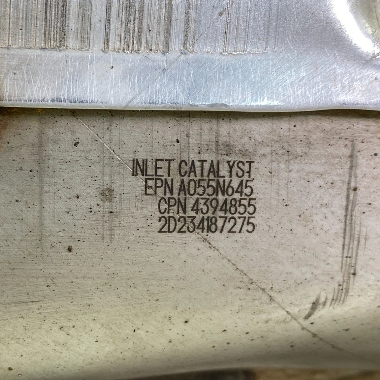 5509699 Genuine Cummins Inlet Catalyst Module