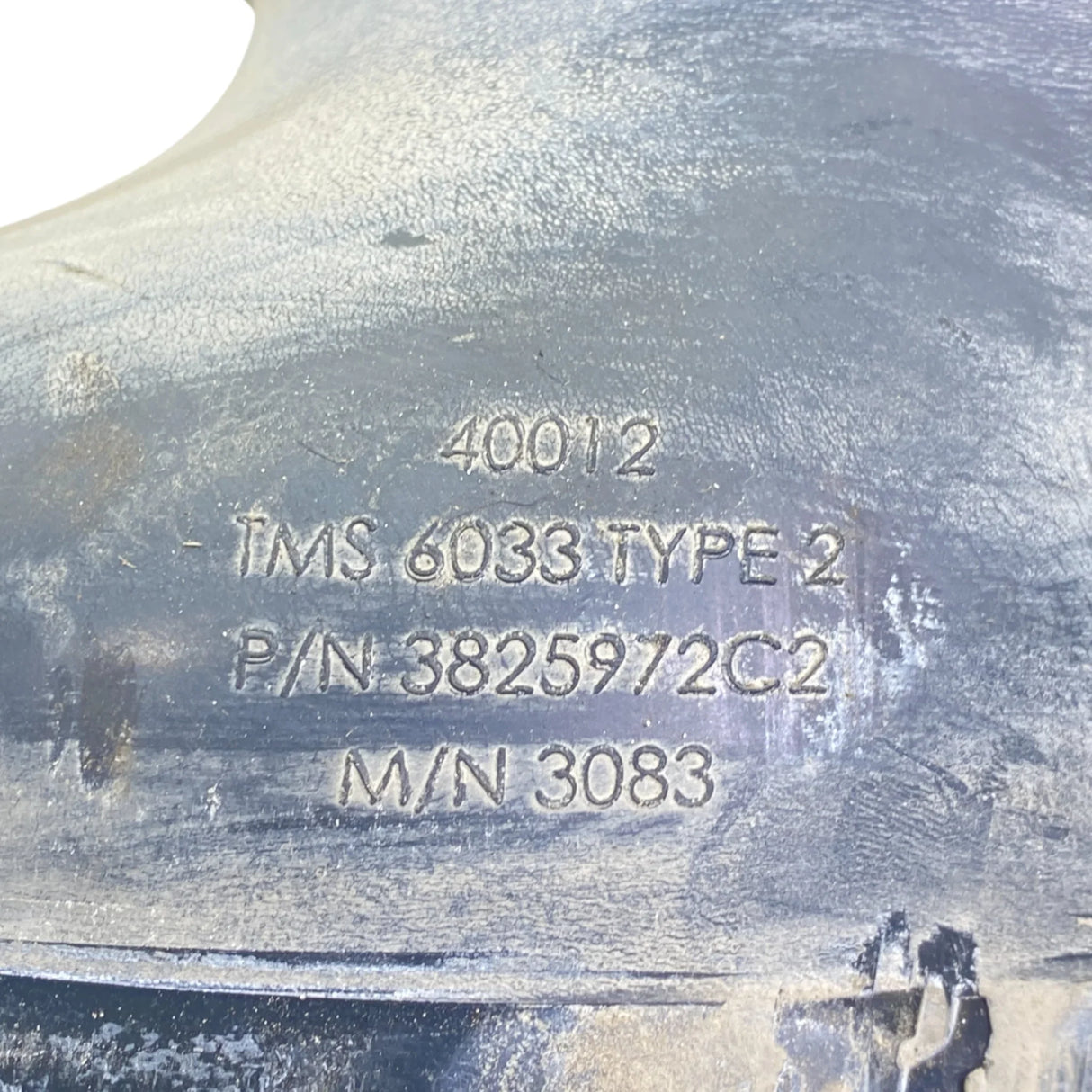 3825972C2 Genuine International Hose Air Cleaner