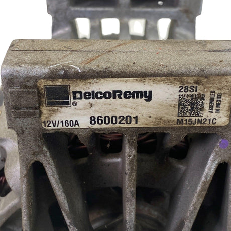 8600201 Genuine Delco Remy Alternator 28SI 12V 160A - Second Truck Parts