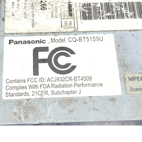 CQ-BT5159U Genuine Freightliner Radio