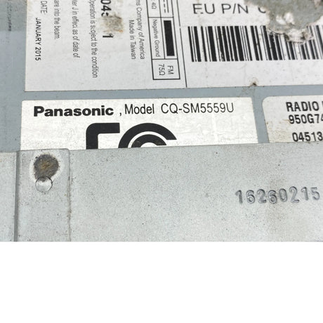 CQ-SM5559U Genuine Freightliner Radio