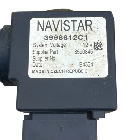 3998612C1 Genuine International Def Tank Heater Valve - Second Truck Parts