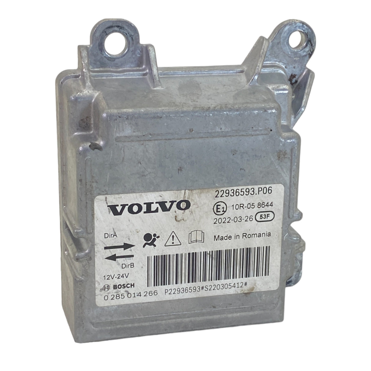 22936593 Genuine Volvo Airbag Control Unit 12V-24V