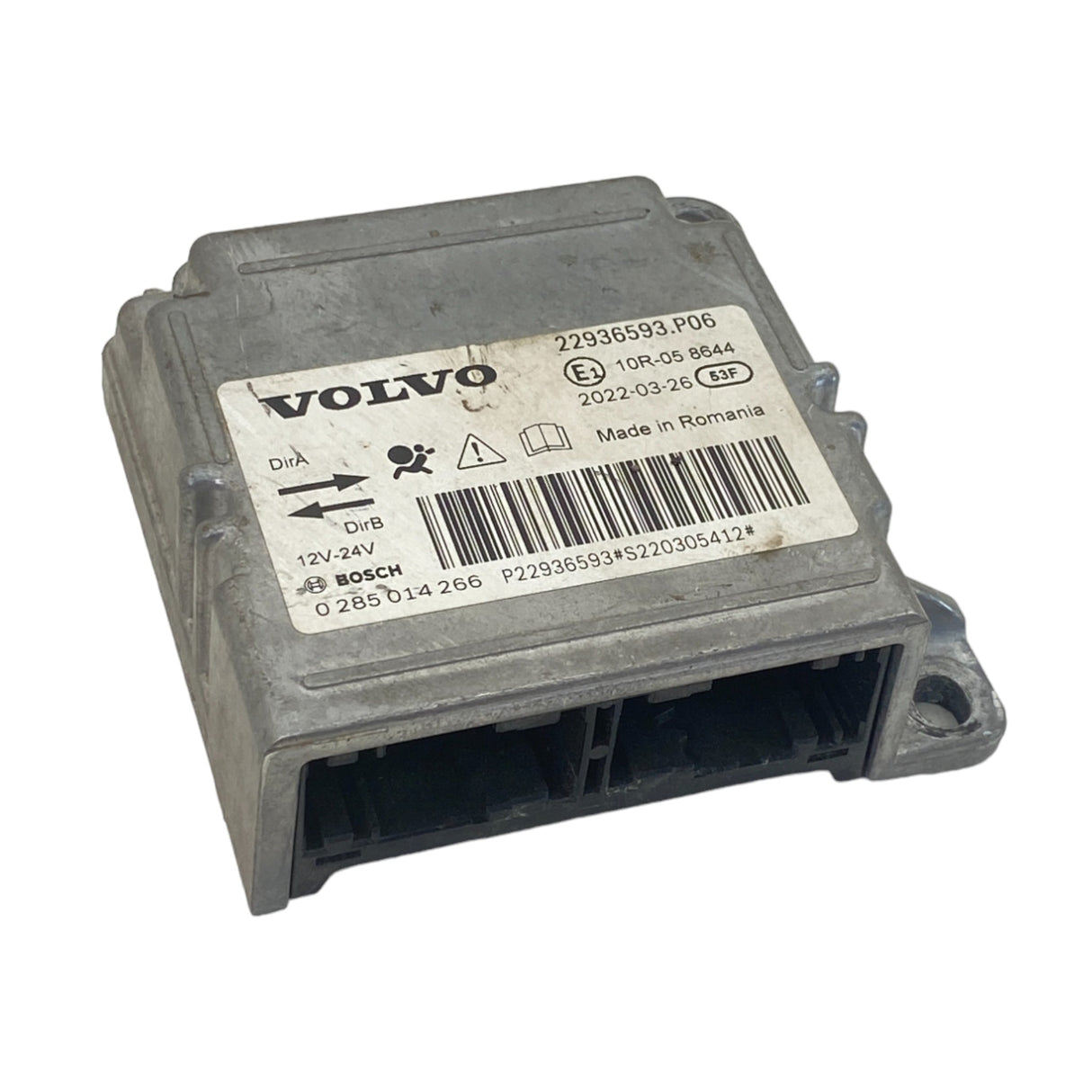 22936593 Genuine Volvo Airbag Control Unit 12V-24V