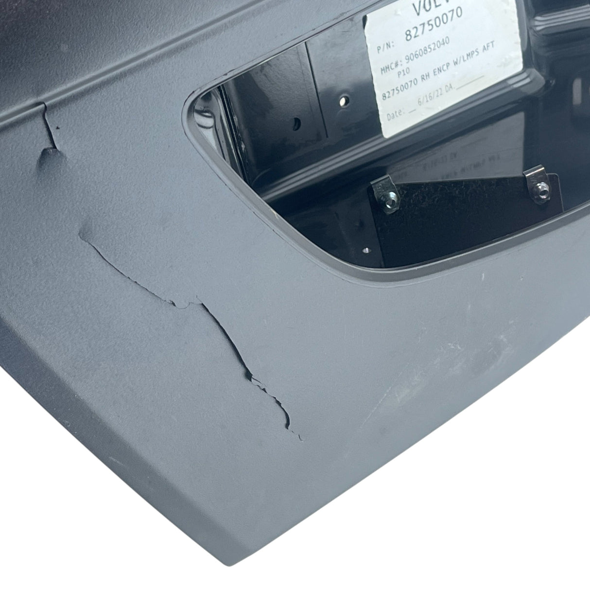 82750070 Genuine Volvo Right Side Extension Bumper - Second Truck Parts