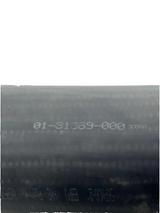 01-31369-000 Genuine Freightliner Left Side Intercooler Hose - Second Truck Parts