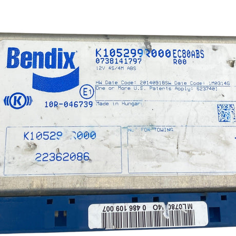 22362086 Genuine Bendix ABS Module - Second Truck Parts