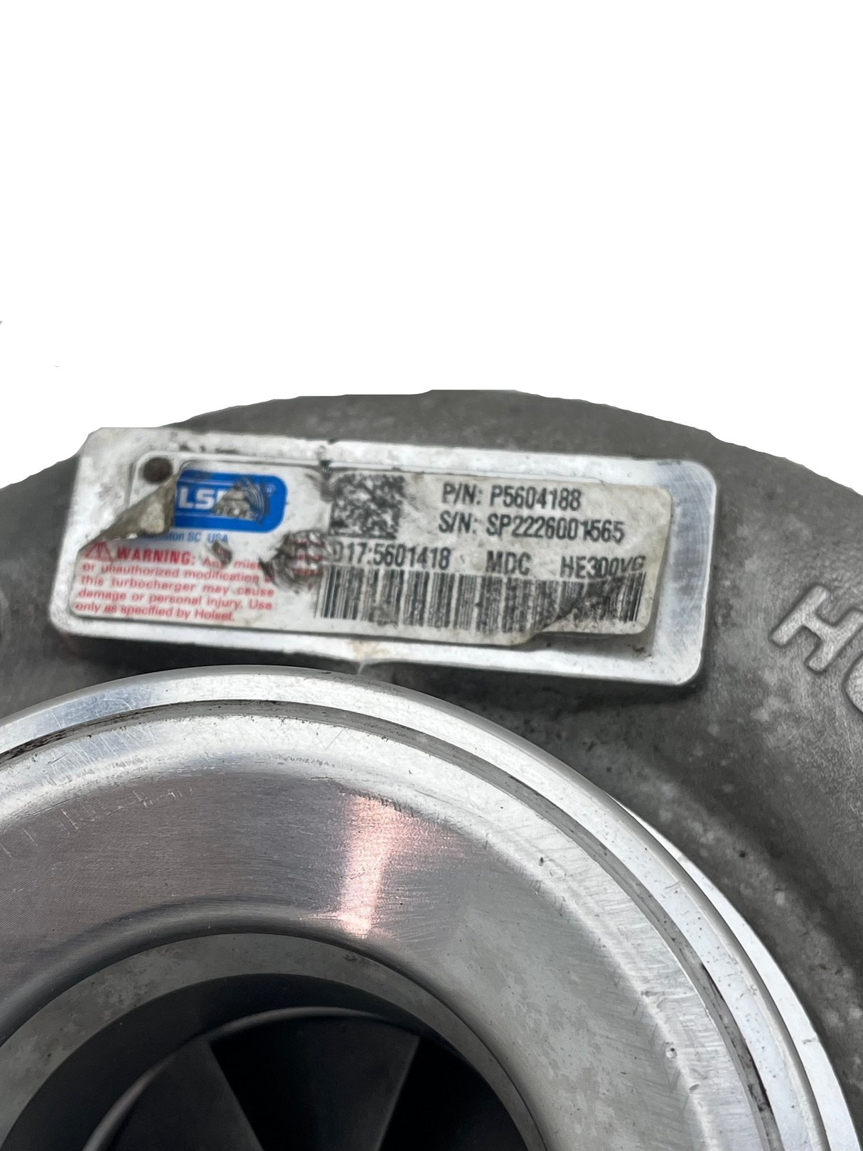 5604188 Genuine Cummins Turbocharger HE300VG - Second Truck Parts