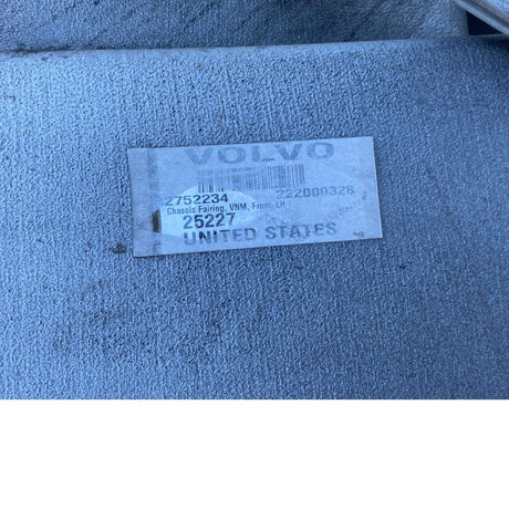 82735636 Genuine Volvo VNM White Left Driver Front Skirt