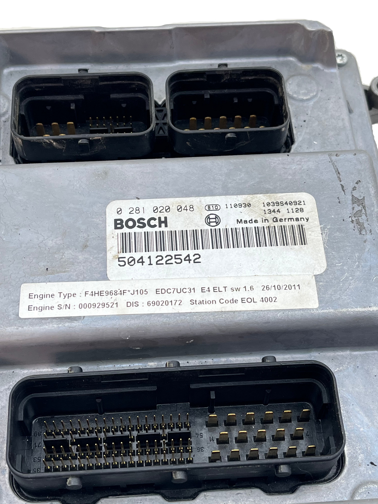 0281020048 Genuine Bosch Control Module ECU ECM - Second Truck Parts