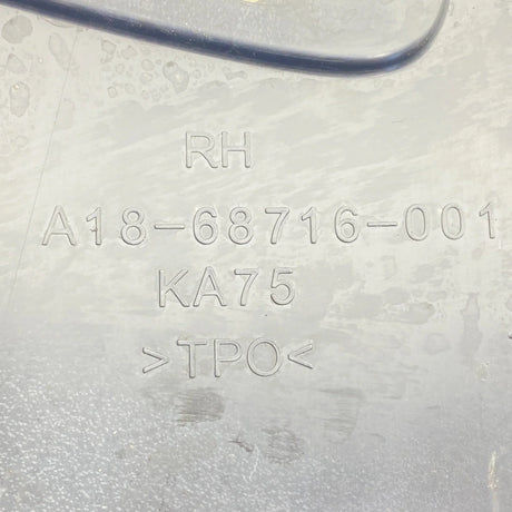 A18-68716-001 GGenuine Freightliner Right A-Pillar Upper Cover