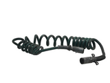 421130 Genuine Pro-Par Green Coiled Cable 15' ABS - 12" LEAD