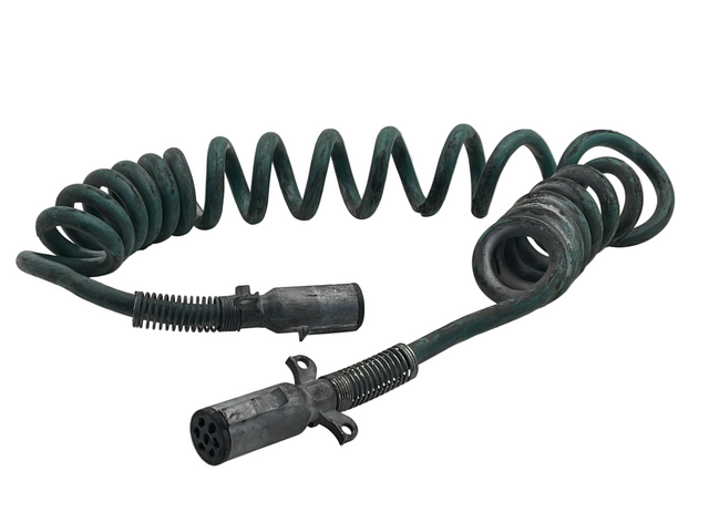 415217180 Genuine Pro-Par Green Coiled Cable 15' ABS - 12" LEAD - Second Truck Parts