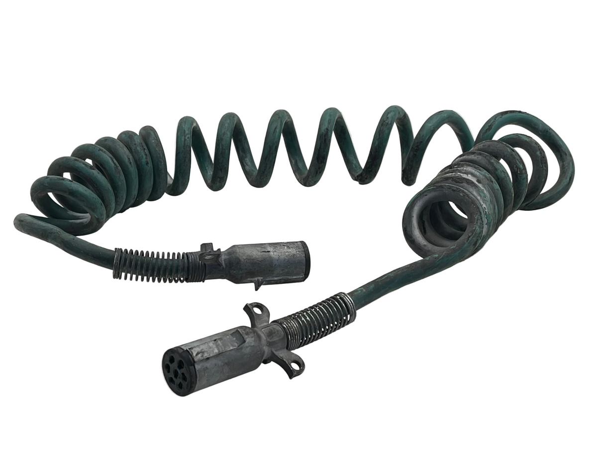 421130 Genuine Pro-Par Green Coiled Cable 15' ABS - 12" LEAD