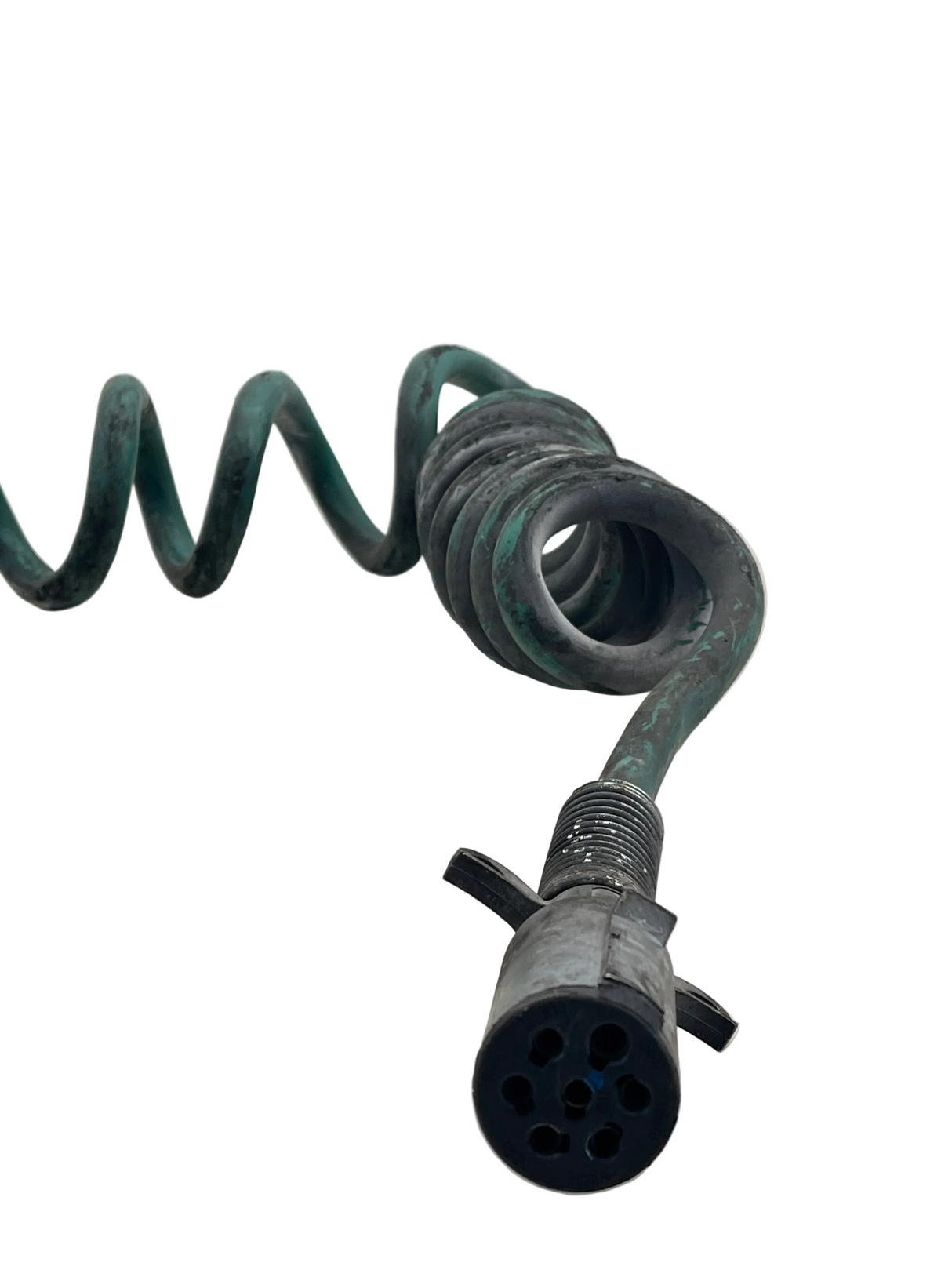 590161 Genuine Pro-Par Green Coiled Cable 15' ABS - 12" LEAD