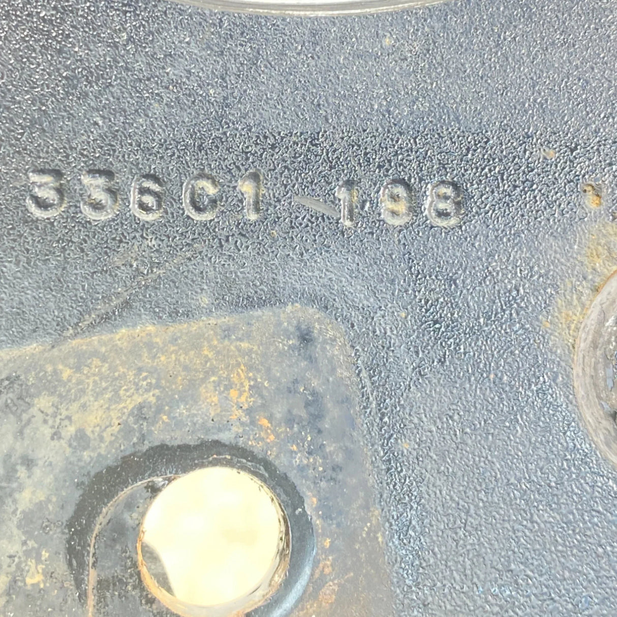 336C1198 Genuine International Left Front Bumper Bracket