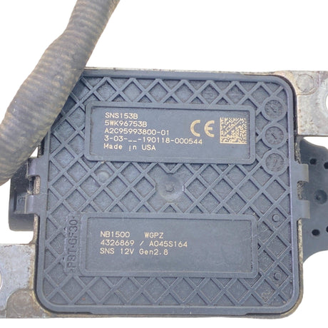 4326869 Genuine Cummins NOX Nitrogen Oxide Sensor - Second Truck Parts