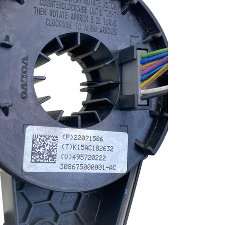 22071586 Genuine Volvo Steering Column Clockspring