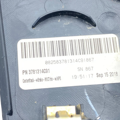 3765022 Genuine International Dash Panel