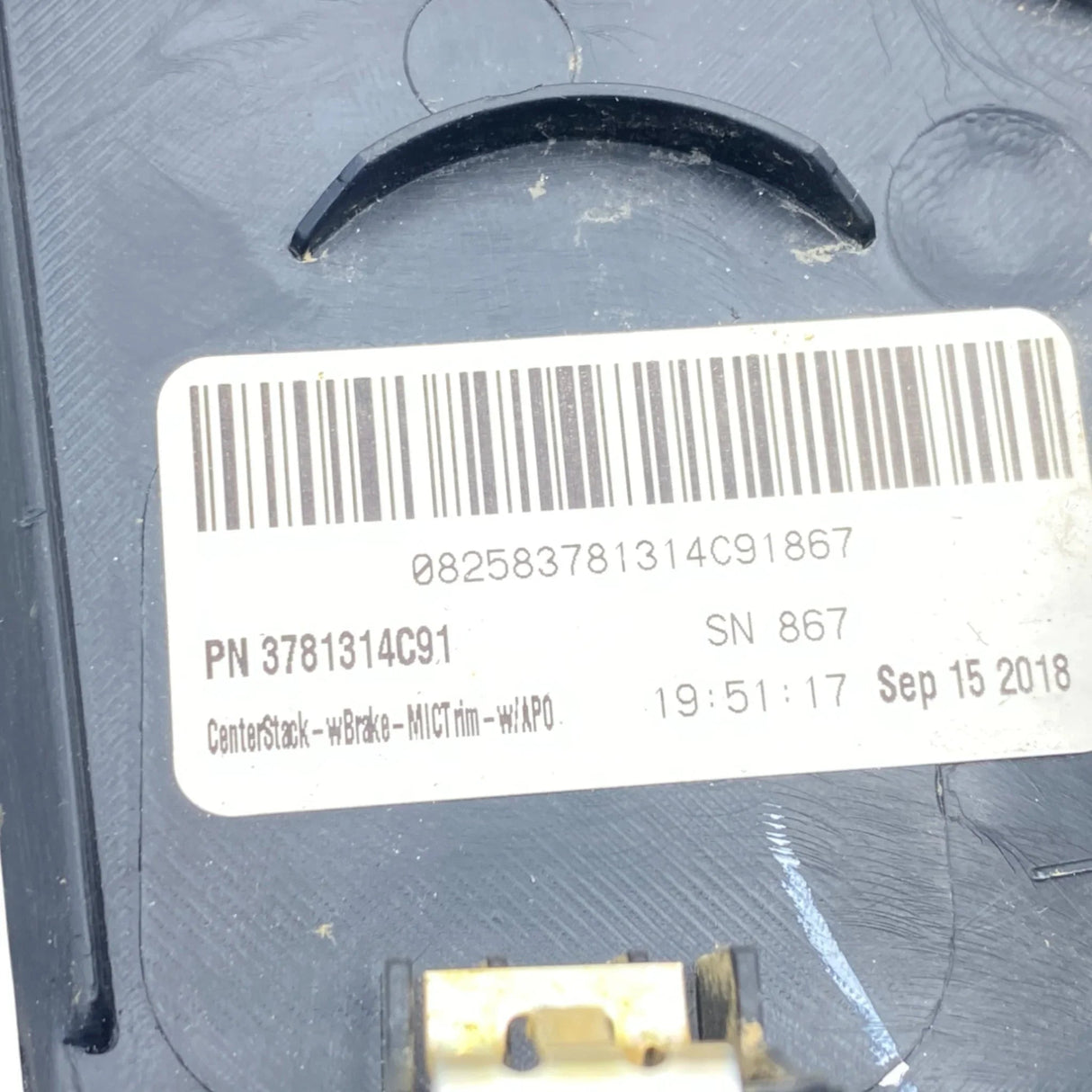 3781314C93 Genuine International Dash Panel