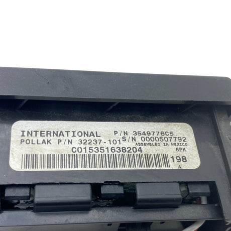 3549776C5 Genuine International Six Pack Switch Housing