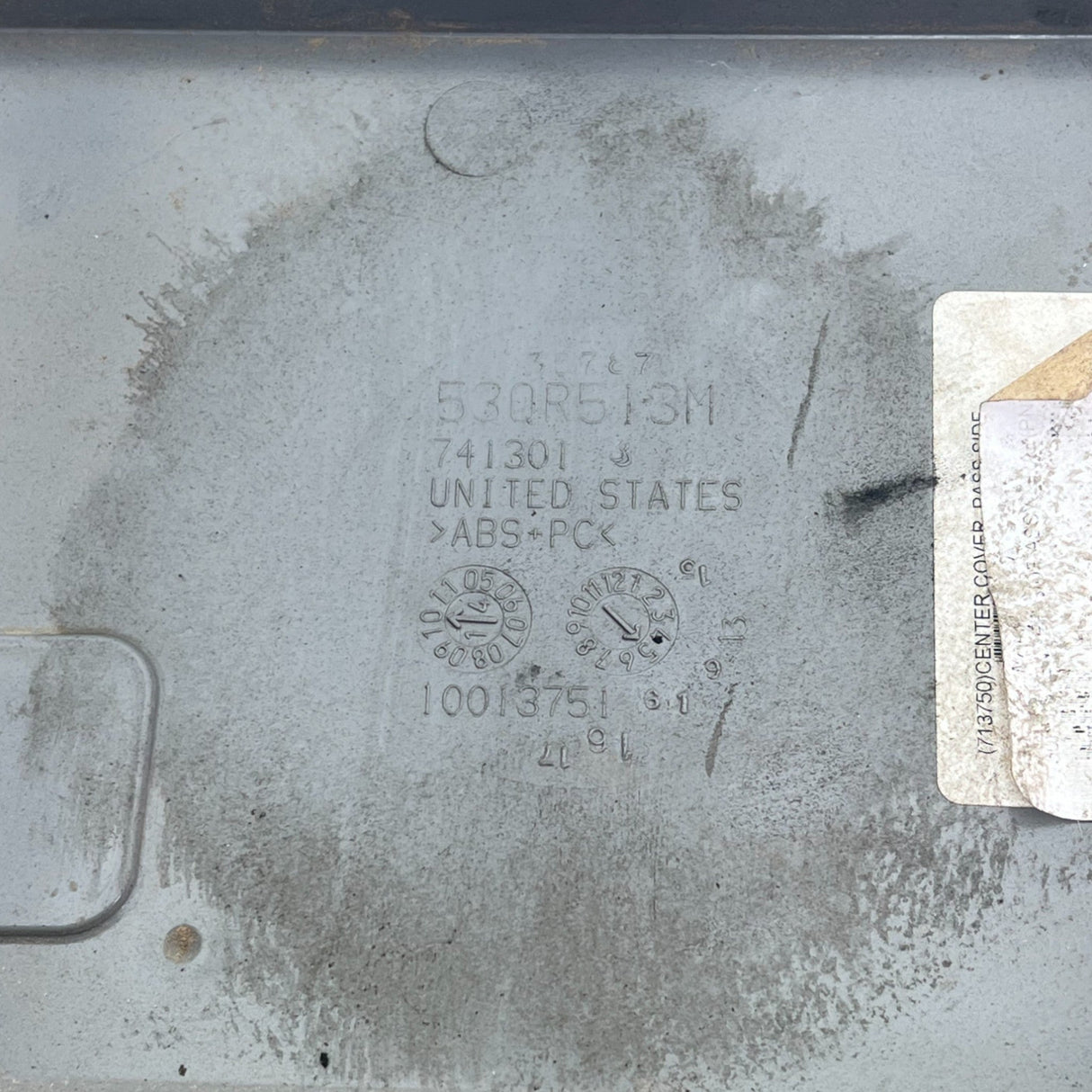 10013751 Genuine Mack Black Dash Panel