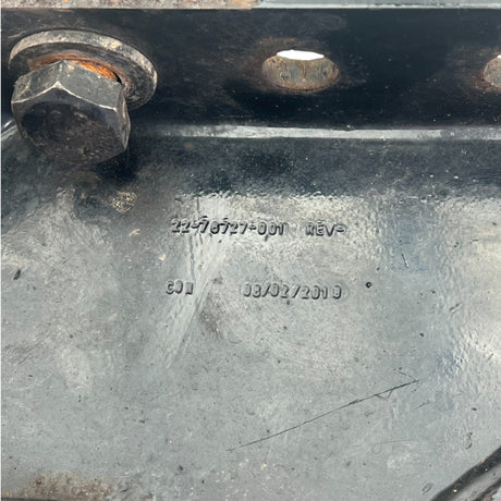 22-76727-001 Genuine Freightliner Right Hand Tool Box Mounting Bracket