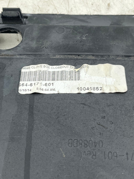 S64-6171-601 Genuine Peterbilt Glove Box Cover - Second Truck Parts